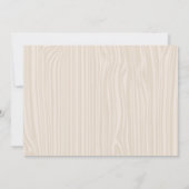 虫の誕生日の招待状の女の子のピンクの虫のパーティー 招待状 (裏面)