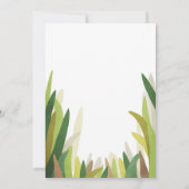 虫の誕生日の招待状の昆虫は男の子の煩わせを煩わせます 招待状 (裏面)