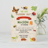 虫の誕生日の招待状 招待状 (スタンド正面)