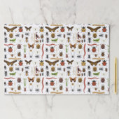 虫の誕生日パーティー紙ランチョンマット ペーパーパッド (インサイチュ)