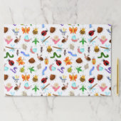 虫の誕生日パーティー紙ランチョンマット ペーパーパッド (インサイチュ)