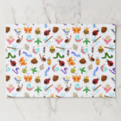 虫の誕生日パーティー紙ランチョンマット ペーパーパッド (正面)