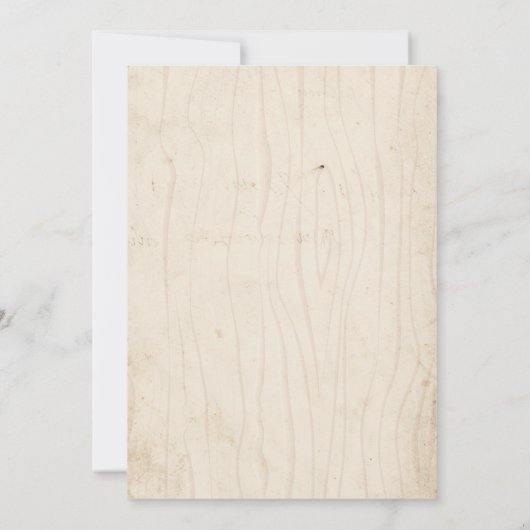 虫の誕生日招待状 招待状 (裏面)