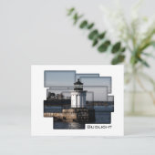 虫の軽い絵画 ポストカード (スタンド正面)