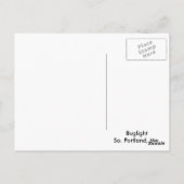 虫の軽い絵画 ポストカード (裏面)