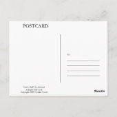 「虫の電球」アスハザルトによる超現実的なアートポストカード ポストカード (裏面)