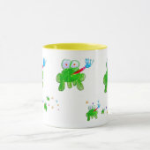 虫の食べる人 マグカップ (中央)