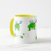 虫の食べる人 マグカップ (正面左)