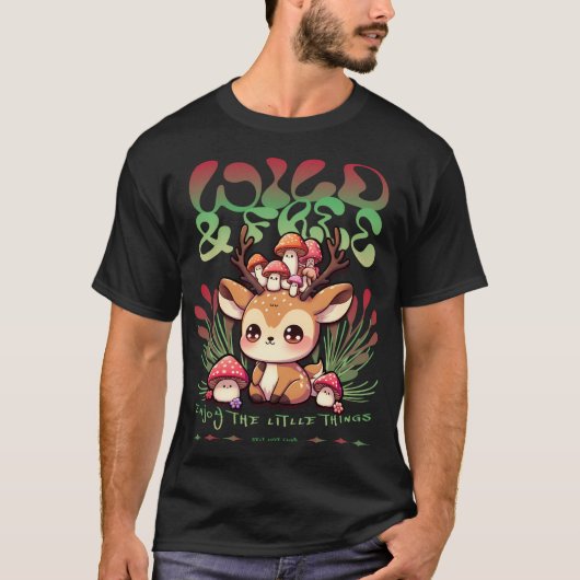 虫の鹿 Tシャツ (正面)