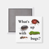 虫はどうした？磁石 マグネット (正面/裏面)