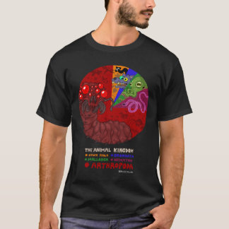 虫は世界を支配します Tシャツ
