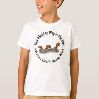 虫も怖くない Tシャツ
