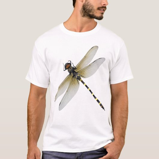 虫よけにオニヤンマ Tシャツ (正面)