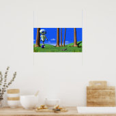 虫を見ながら歩く ポスター (キッチン)