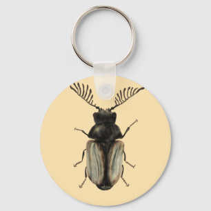 虫カッコいい虫の恋人entomology art キーホルダー