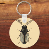 虫カッコいい虫の恋人entomology art キーホルダー (正面)