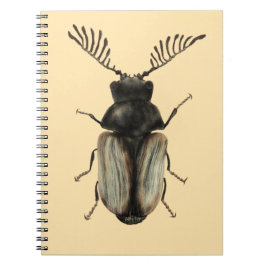 虫カッコいい虫の恋人entomology art ノートブック