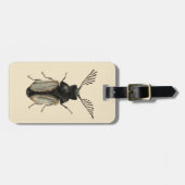虫カッコいい虫の恋人entomology art ラゲッジタグ (正面横)