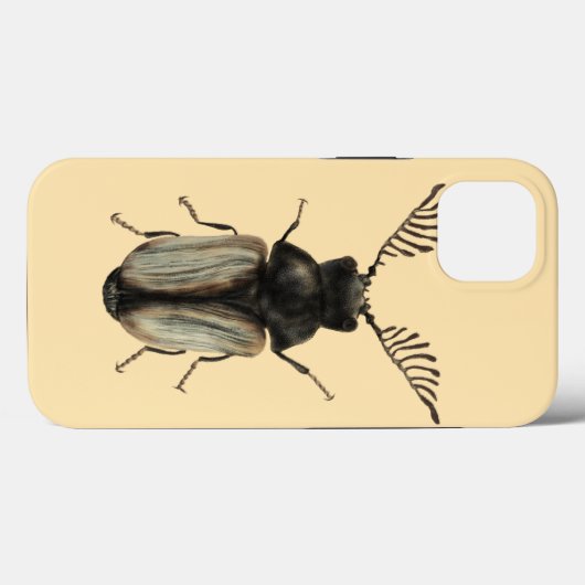 虫カッコいい虫の恋人entomology art Case-Mate iPhoneケース (裏面 (横))