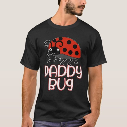 虫カブトムシ虫好き可愛いグラフィックファンン Tシャツ (正面)
