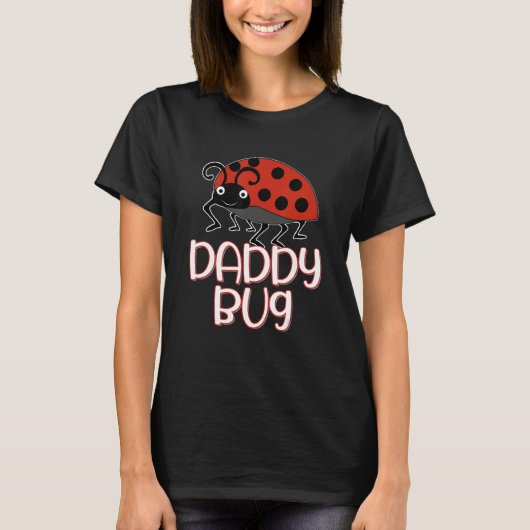 虫カブトムシ虫好き可愛いグラフィックファンン Tシャツ (正面)