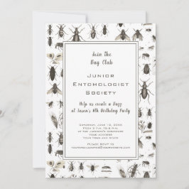 虫テーマ誕生会