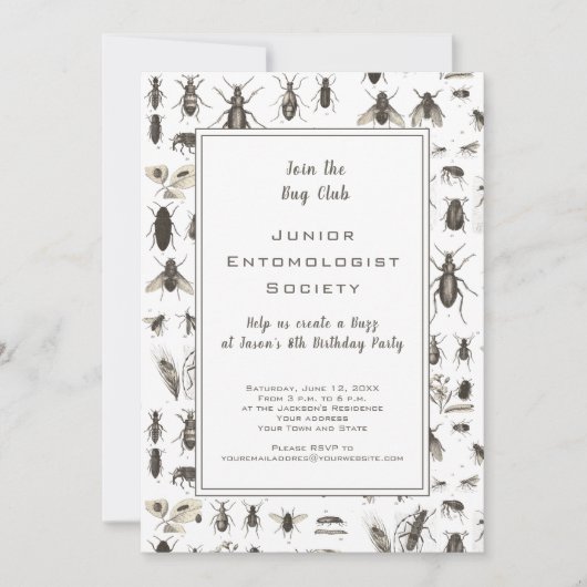 虫テーマ誕生会 (正面)