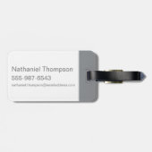 虫バニー™ポケットから覗き込み ラゲッジタグ (裏面横)