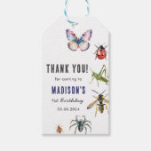 虫ヴィンテージ誕生会 ギフトタグ (正面)