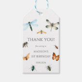 虫ヴィンテージ誕生会 ギフトタグ (正面)