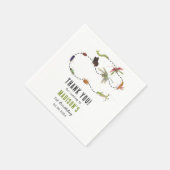 虫ヴィンテージ誕生会 スタンダードカクテルナプキン (角)