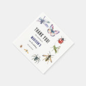 虫ヴィンテージ誕生会 スタンダードカクテルナプキン (角)