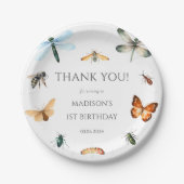 虫ヴィンテージ誕生会 ペーパープレート (正面)