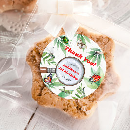 虫ヴィンテージ誕生会 ラウンドシール