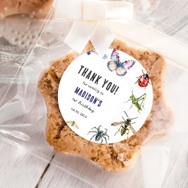 虫ヴィンテージ誕生会 ラウンドシール