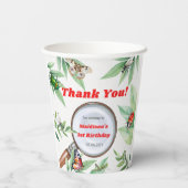 虫ヴィンテージ誕生会 紙コップ (裏面)