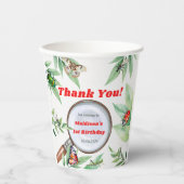 虫ヴィンテージ誕生会 紙コップ (正面)