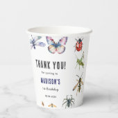 虫ヴィンテージ誕生会 紙コップ (裏面)