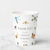 虫ヴィンテージ誕生会 紙コップ (裏面)