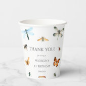 虫ヴィンテージ誕生会 紙コップ (正面)