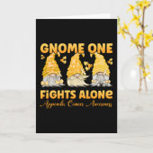 虫垂がん虫垂炎がん琥珀 カード (黄色い花)