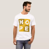 虫垂がんHOPEキューブ Tシャツ (正面フル)