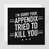 虫垂炎を殺そうとしてごめんね (正面/裏面)
