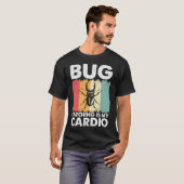 虫捕りは私の心臓虫愛昆虫科学 Tシャツ (正面フル)