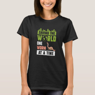 虫救の養殖の世界のユーモア Tシャツ