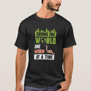 虫救の養殖の世界のユーモア Tシャツ