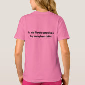 虫様体液 Tシャツ (裏面)