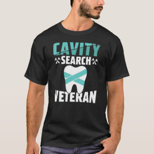虫歯退役軍人歯科医 Tシャツ