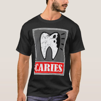 虫歯 - 歯医者 歯科疾患 メメ Tシャツ