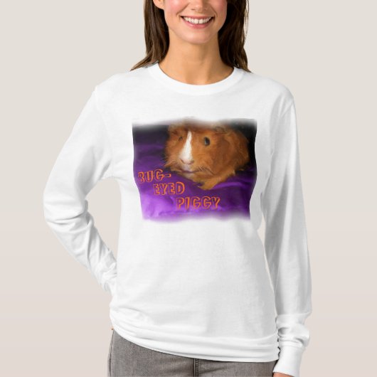 虫目ギニー豚シャツ Tシャツ (正面)